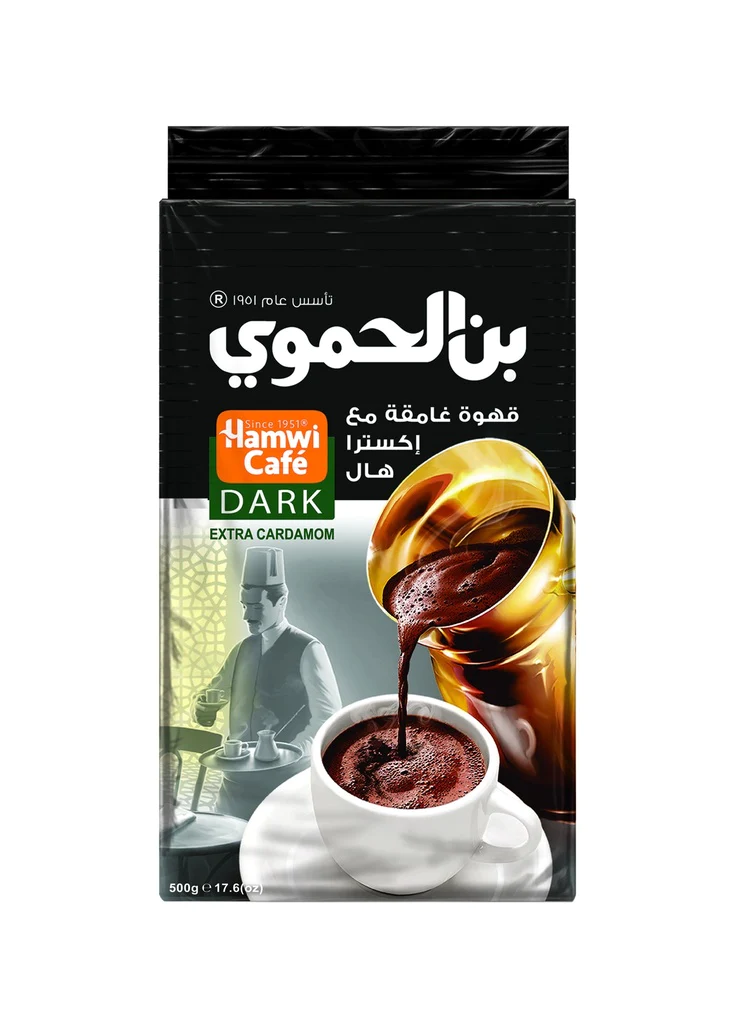 HAMWI DARK Káva mletá s kardamomem 450 g