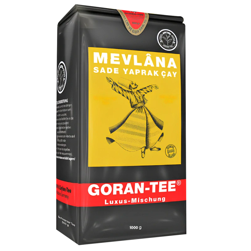GORAN TEE MEVLANA Čaj černý sypaný cejlonský 1 kg