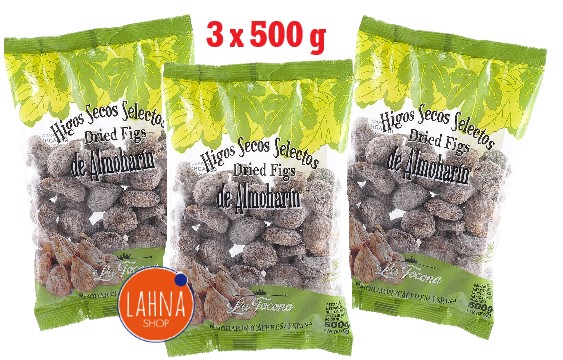 LA TOCONA Fíky sušené měkké 3 x 500 g