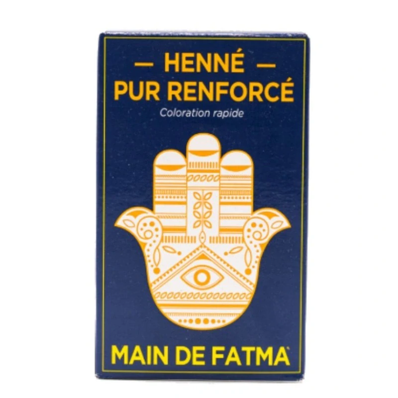 MAIN DE FATMA Henna na barvení vlasů intenzivní měděná 90 g