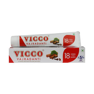 VICCO VAJRADANTI Zubní pasta ajurdvédská 18 bylinek 100 g
