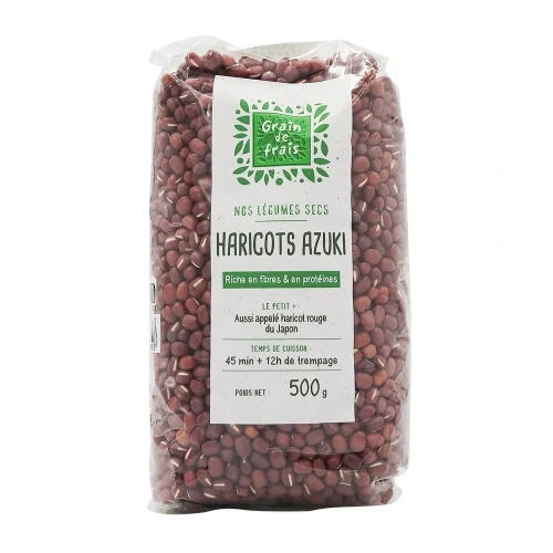 GRAIN DE FRAIS Fazole Azuki červené 500 g