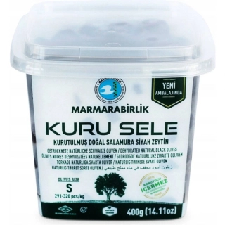 MARMARABIRLIK Olivy černé sušené s peckou S 400 g