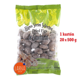 LA TOCONA Fíky sušené kartón 20 x 500 g 