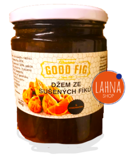 GOOD FIG Džem ze sušených fíků s pomerančem 480 g