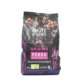 LA ROUTE DES SENS Káva zrnková Arabica z Peru 500 g 