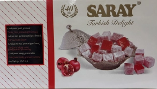 SARAY Lokum s příchutí granátového jablka 400 g 