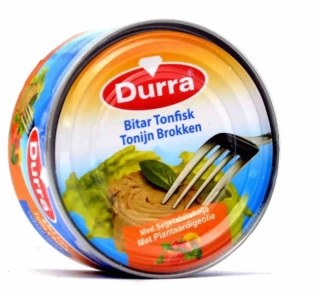 DURRA Tuňák v sójovém oleji 160 g