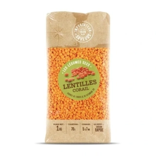 BEDROS Čočka červená celá 1 kg