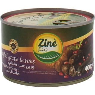 ZINE Vinné listy plněné rýží s granátovým jablkem 400 g 