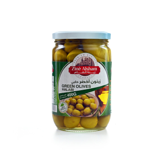 ZINE ALSHAM Olivy zelené s peckou 400 g