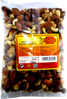 ZAHIA Směs oříšků s rozinkami 700 g
