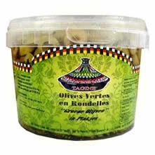 TAGINE Olivy zelené krájené na kolečka 500 g