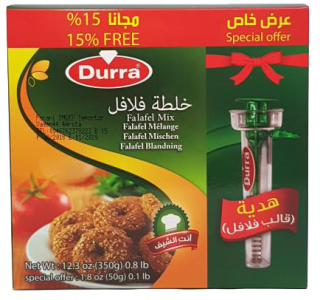 DURRA Falafel směs s tvořítkem 350 g
