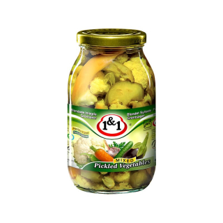 1&1 Nakládaná zelenina mix 640 g