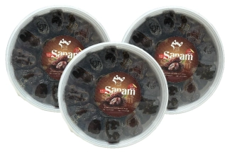 SANAM Datle natural odrůda Kabkab 3 x 550 g
